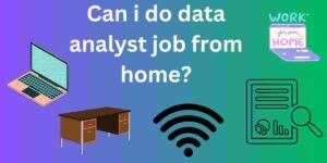 Can i do data analyst job from home?